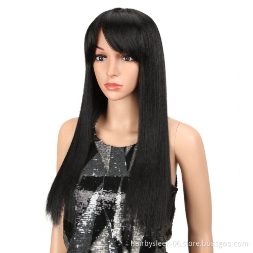 MAGIC Premium Synthetic Wigs 22 Inch High Temperature Ombre Color Wholesale  Long Straight Wigs For Black Women Synthetic Wigs